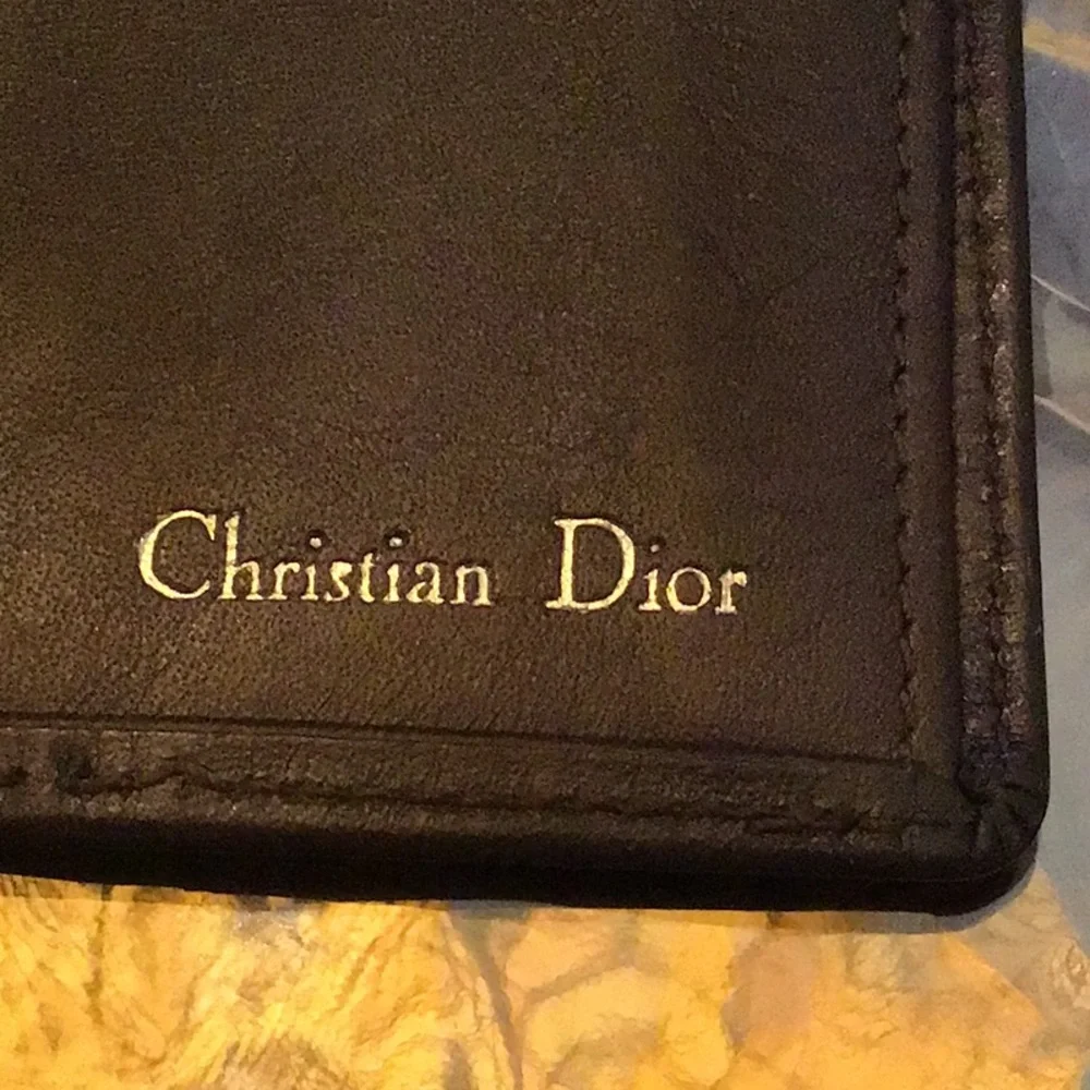 Christian Dior Brown Vintage Wallet
